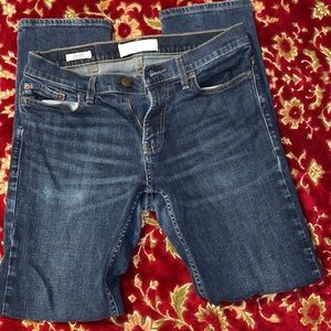 Men Hollister semi worn blue jeans 🚶👖😎